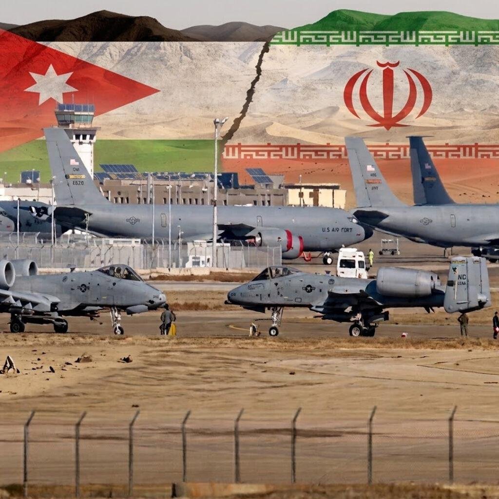 ایران کا اردن میں امریکی اڈے پر حملہ کئی جنگی طیاروں کو نقصان