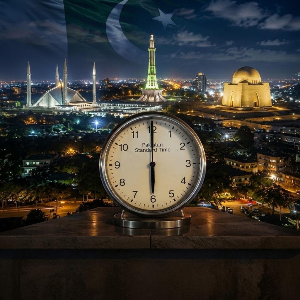 پاکستان کا وقت 30 منٹ پیچھے ہوگا نئی قانون سازی منظور