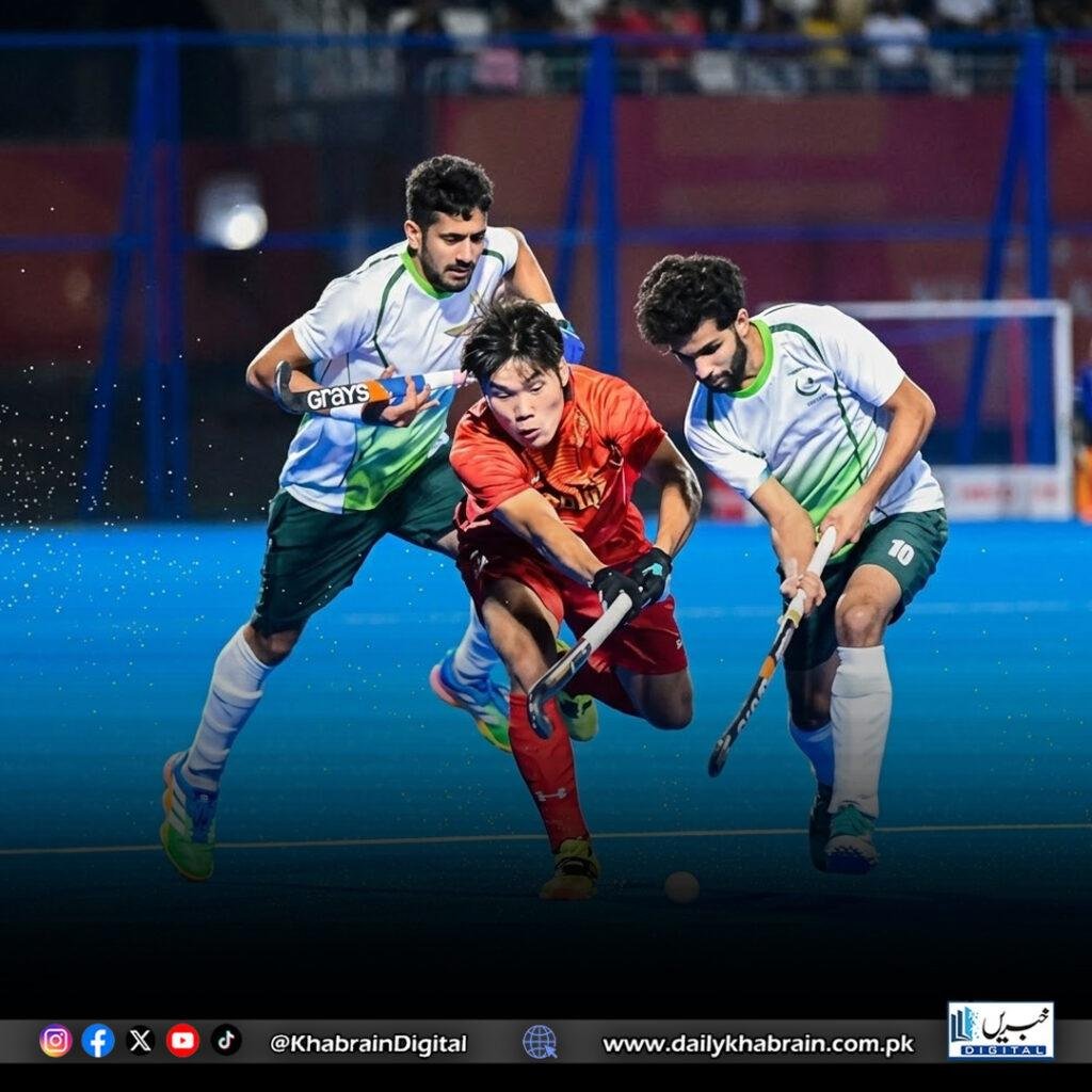 ایشین گیمز ہاکی: پاکستان نے چین کو 3-0 سے ہرا دیا