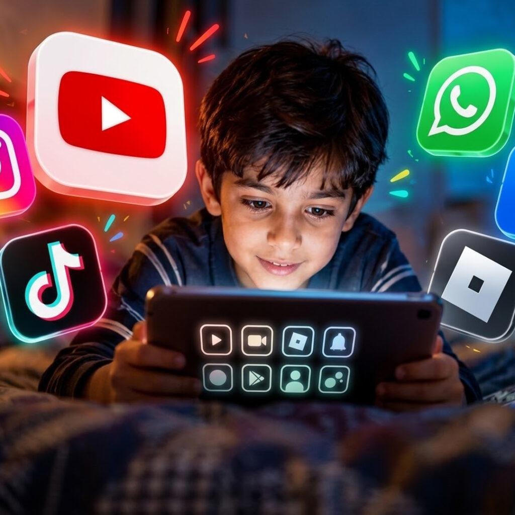 پاکستانی بچوں میں یوٹیوب سب سے مقبول ایپ، انسٹاگرام دوسرے نمبر پر